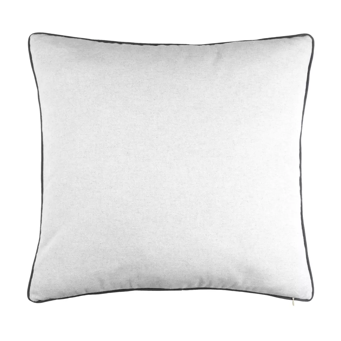 Coussin carré coton (50 x 50 cm) Meribel Gris