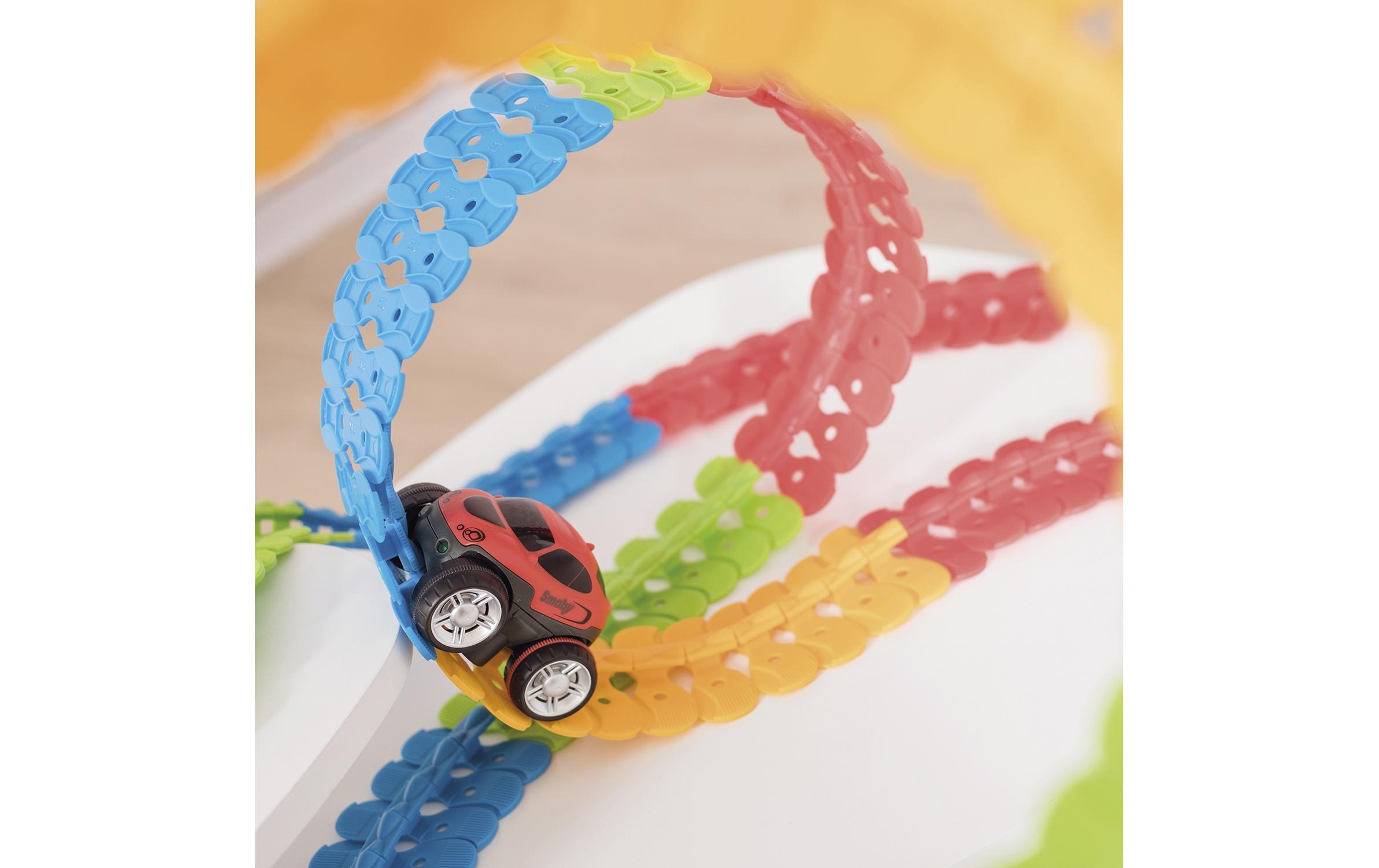 FleXtreme Discovery Starter-SetStarter-Set mit 184 Schienen-Teilen und einem Auto