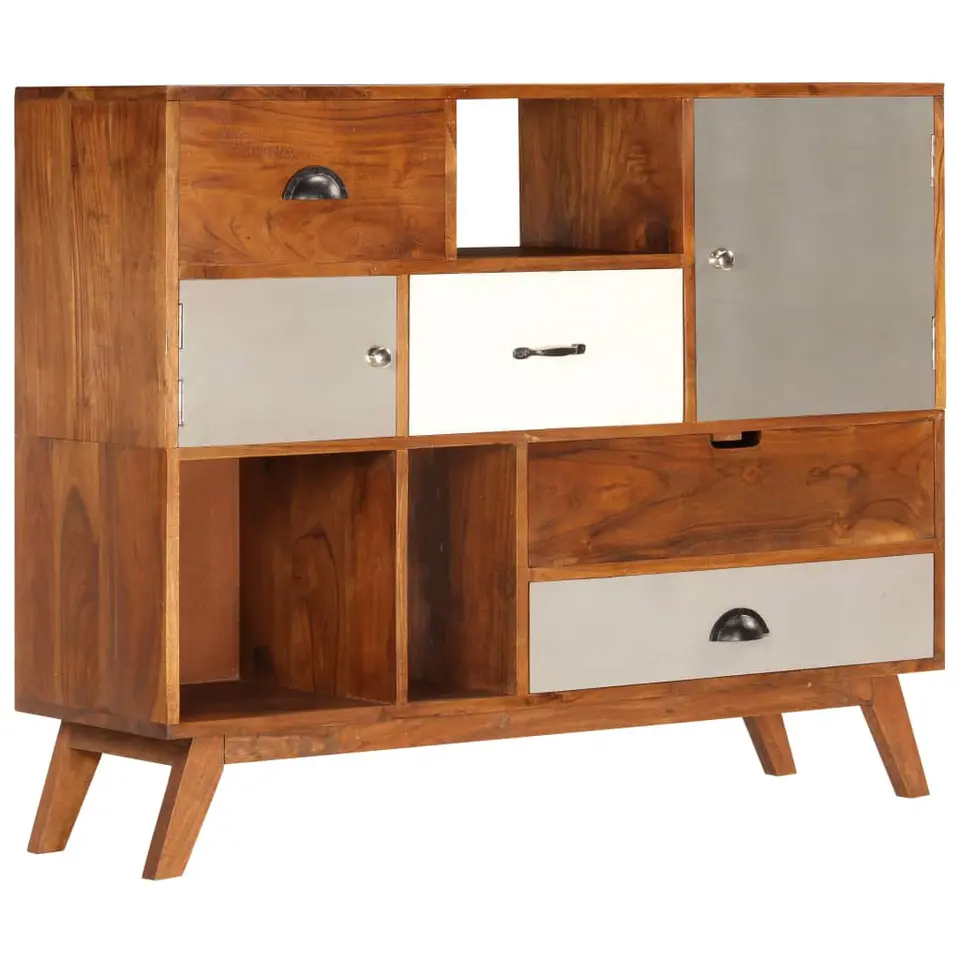 vidaXL - Dressoir - Multikleur - Hout
