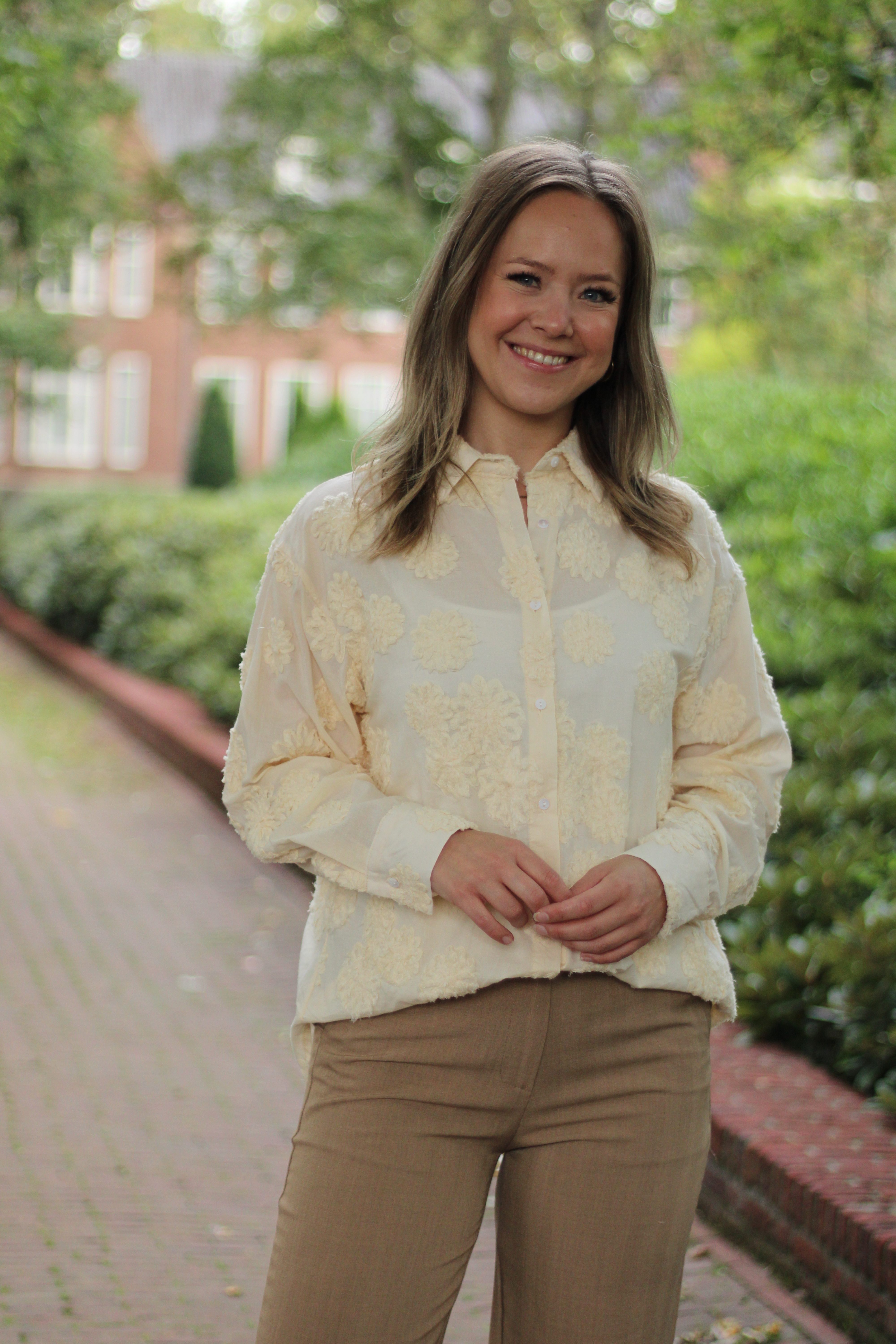 C&S The Label - Linda Blouse - Sand