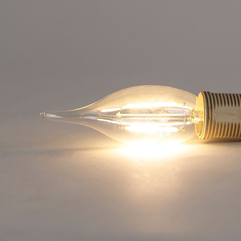 E14 dimbare LED filament kaarslamp 3W 250 lm 2700K