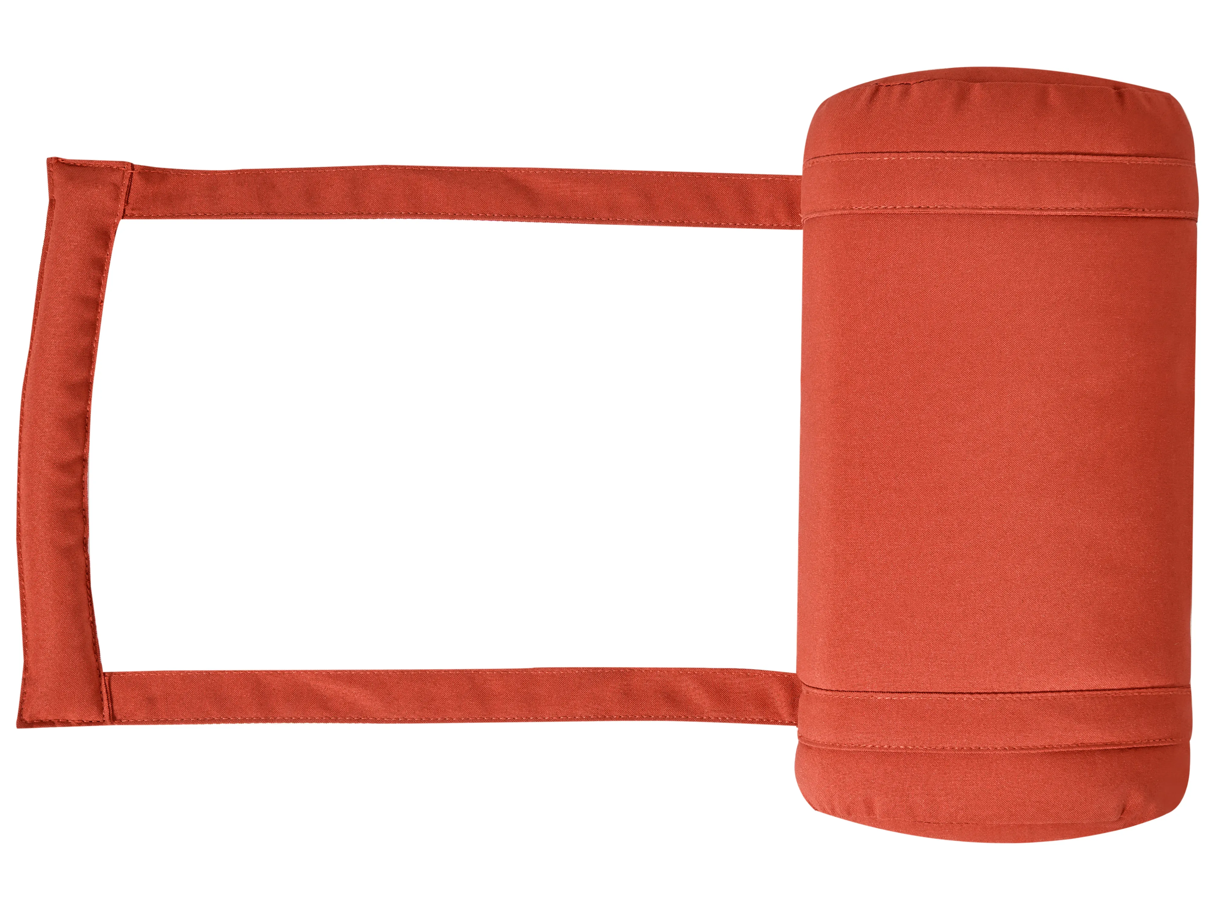 Ligstoel met kussen BRESCIA PREMIUM Acaciahout Rood
