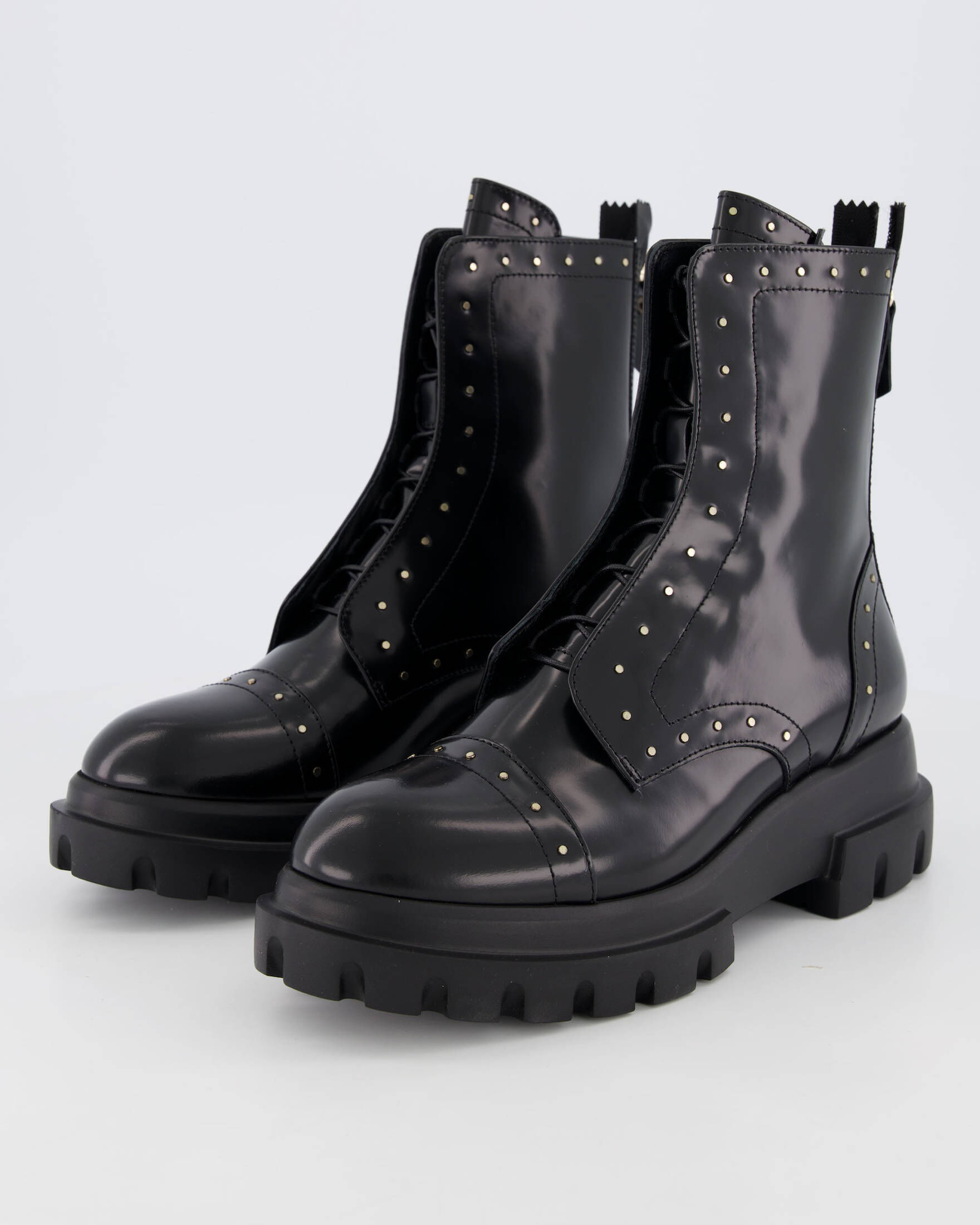 AGL| Damen Schnürstiefel MYRTHA HIGH COMBAT STUDS