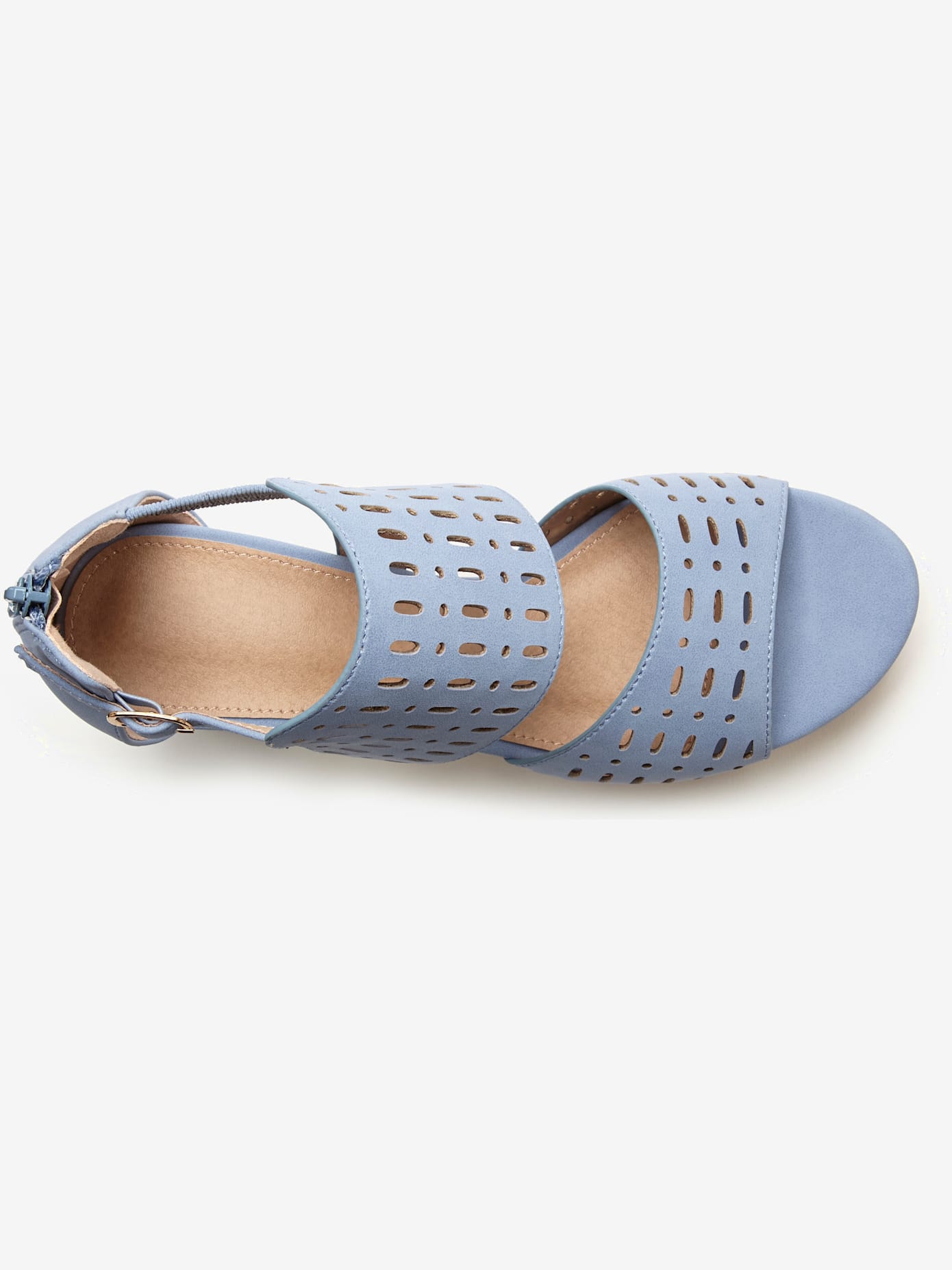 Sandales à brides petites découpes tendance