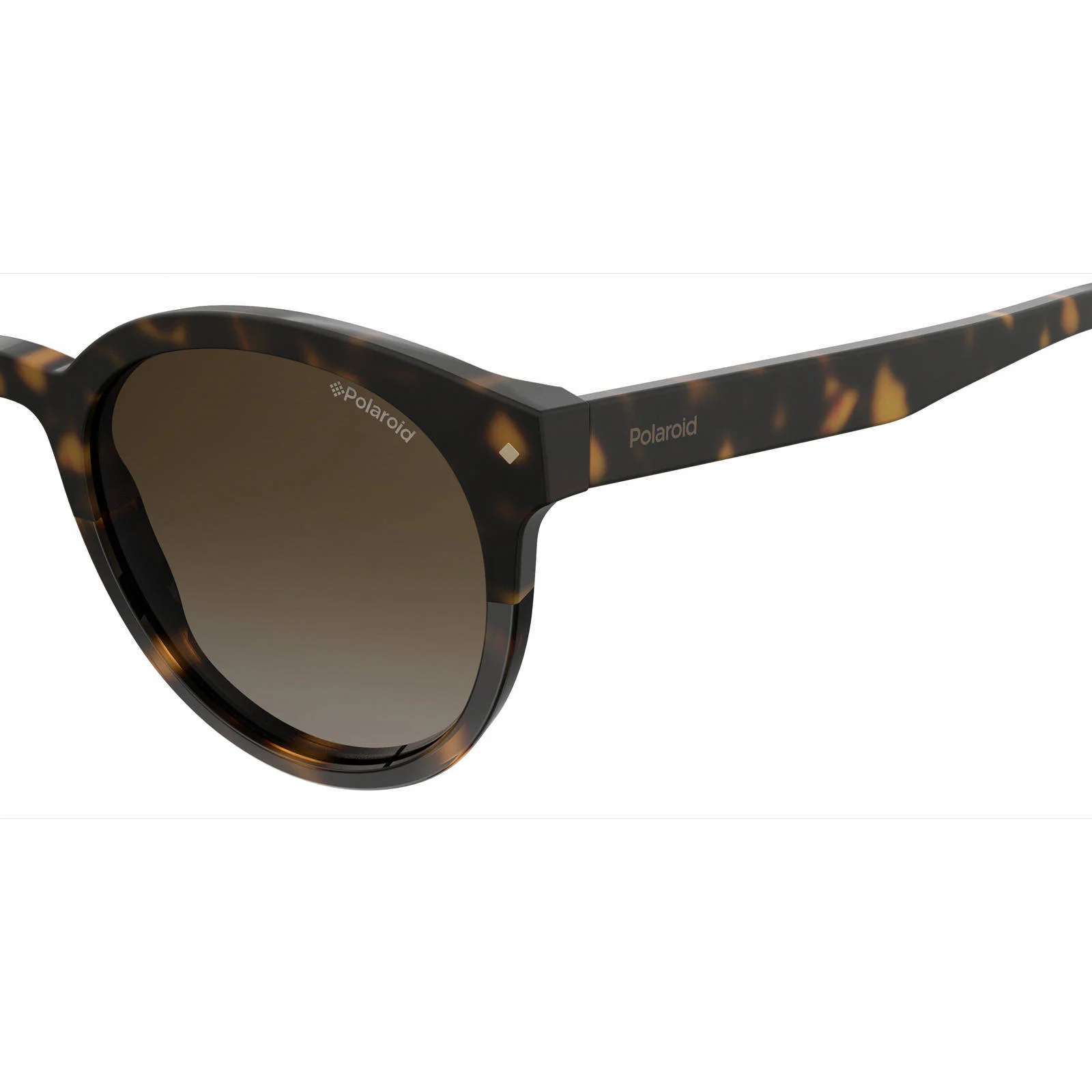 Polaroid zonnebril 6043/S met tortoise print bruin