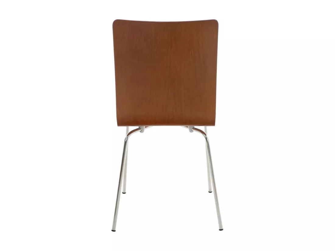 Lot de 2 Chaise de conférence - Bois & Antique - Marron - PEPE