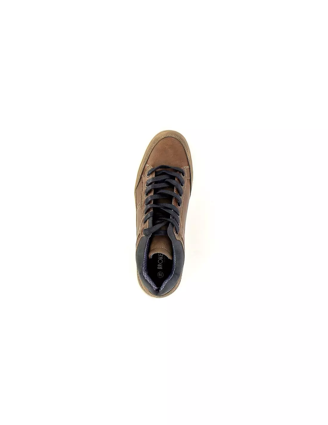 POINT D ORGUES 1801S212 - Baskets Brown