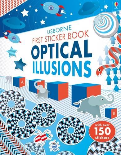 First Sticker Book Optical Illusions - First Sticker Books (Paperback)
