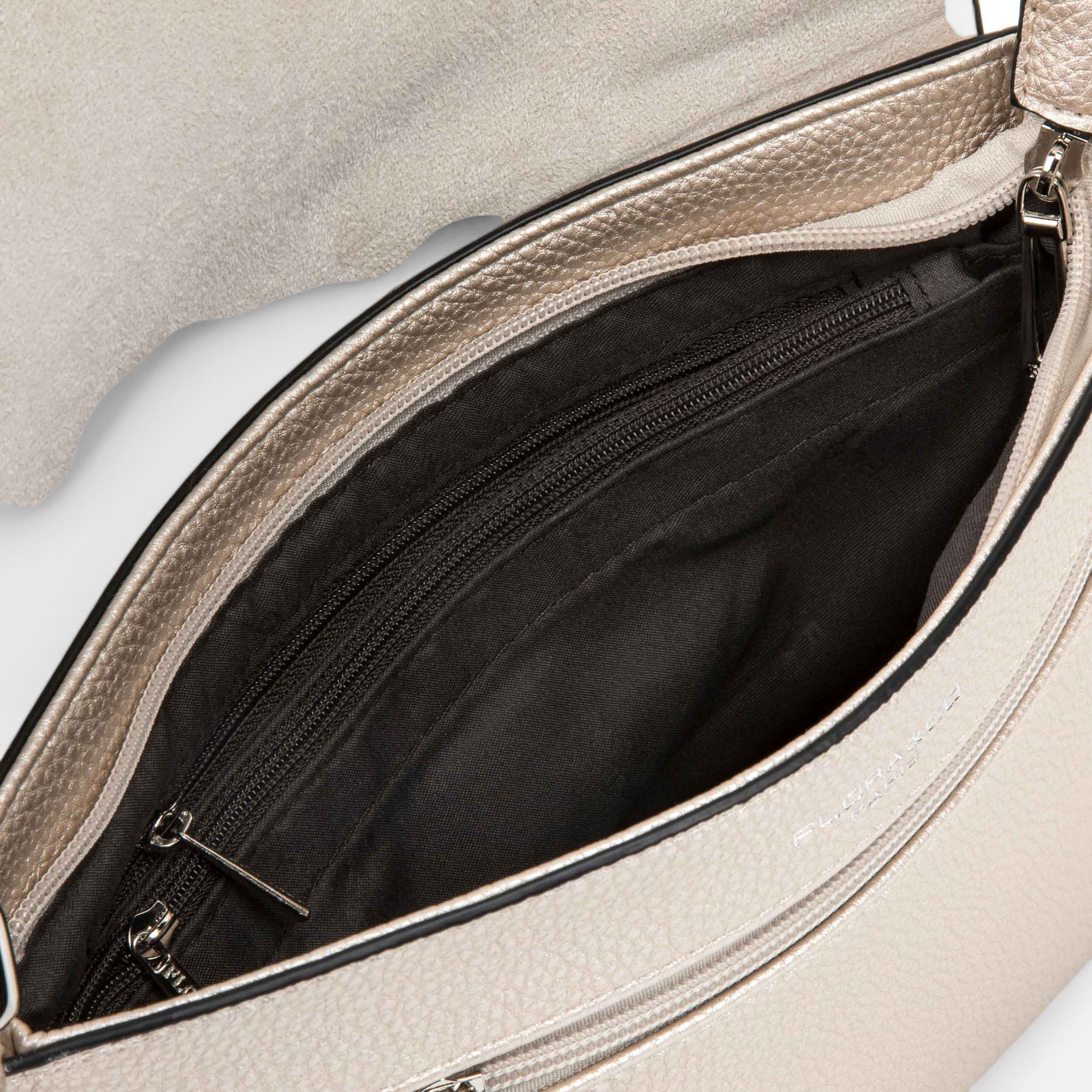 Sac bandoulière or