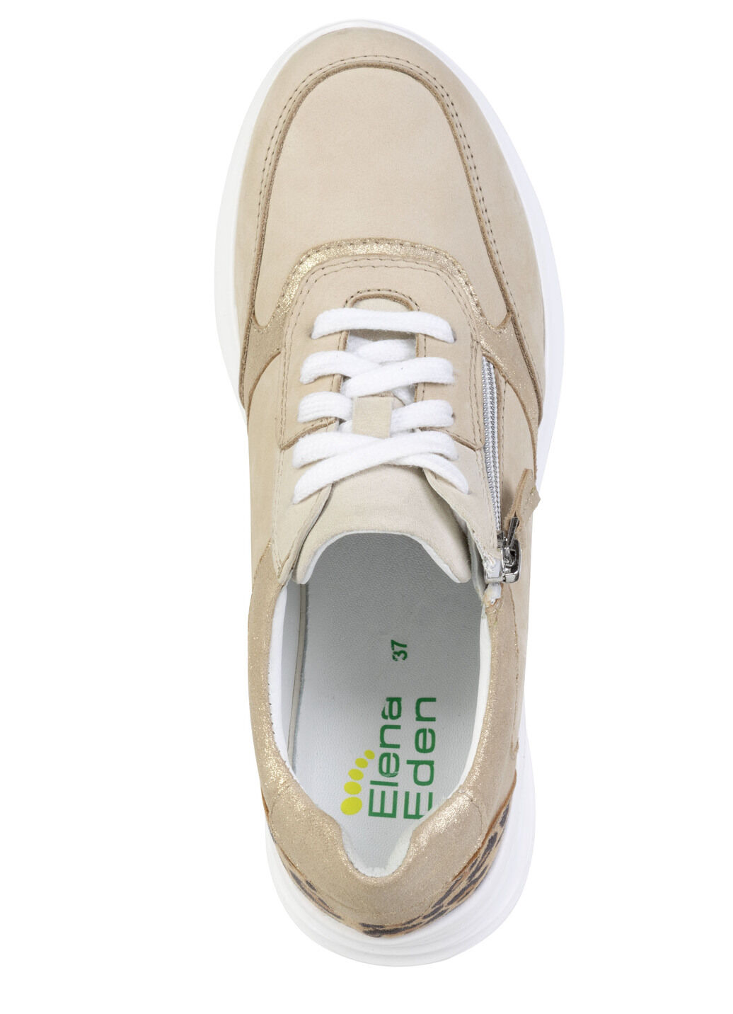 ELENA EDEN, trednige Damen-Sneaker, Weite H, mit herausnehmbarem Fussbett