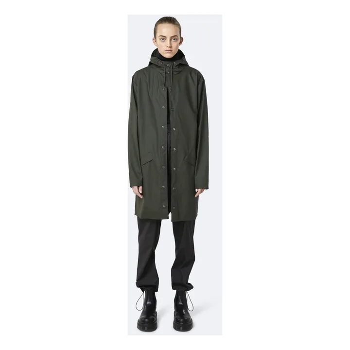 Rains Ciré Long Imperméable Unisexe | Vert