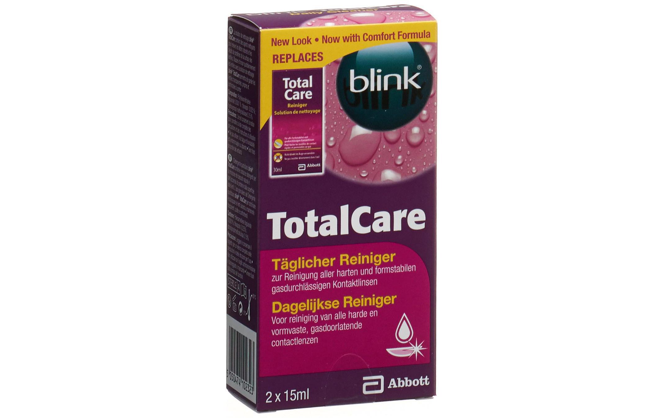Kontaktlinsenpflege Daily Cleaner 2 x 15 mlTägliche Reinigung für harte Kontaktlinsen