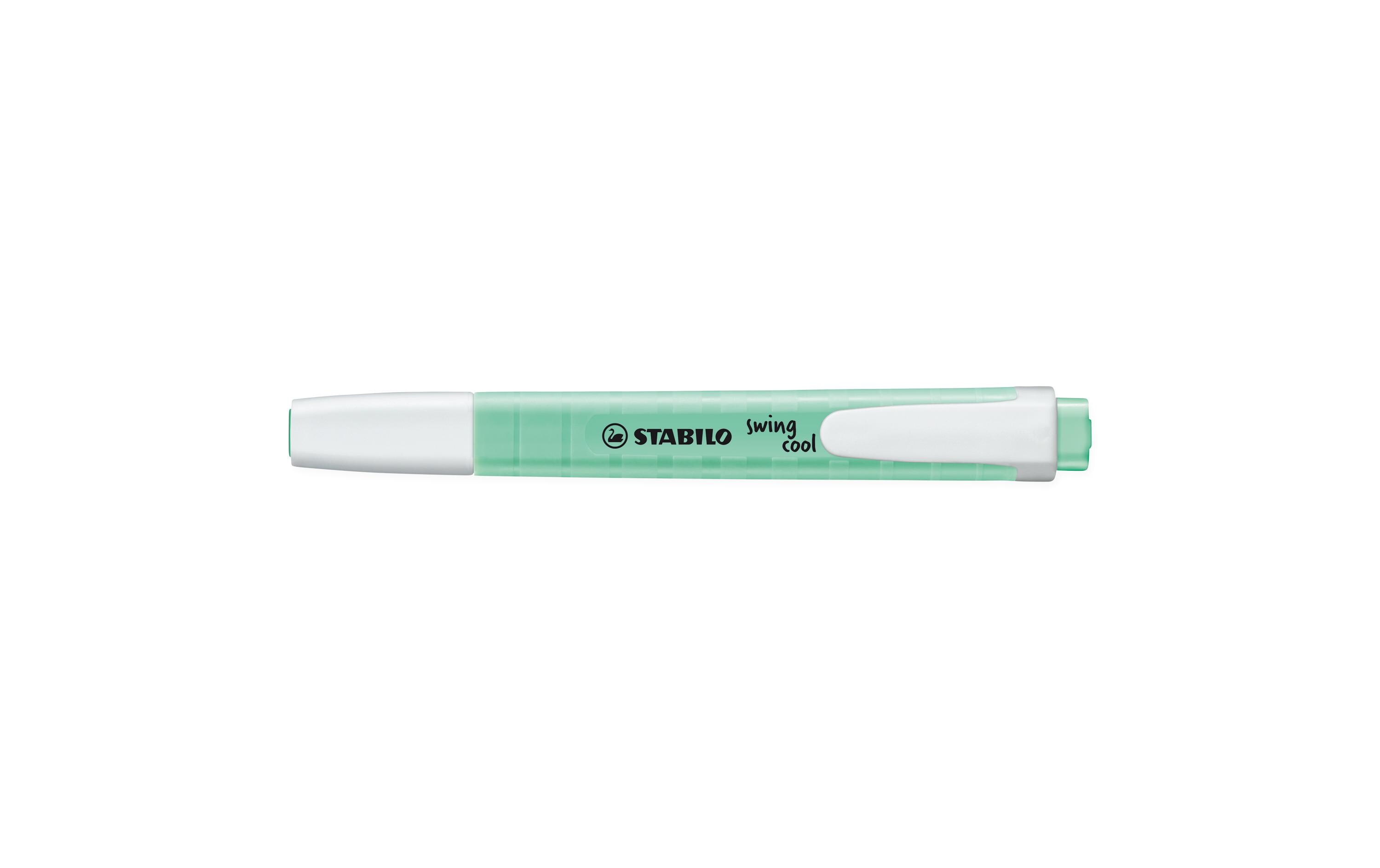 Textmarker Swing cool Pastell MintTextmarker 1 - 4 mm mit Clip