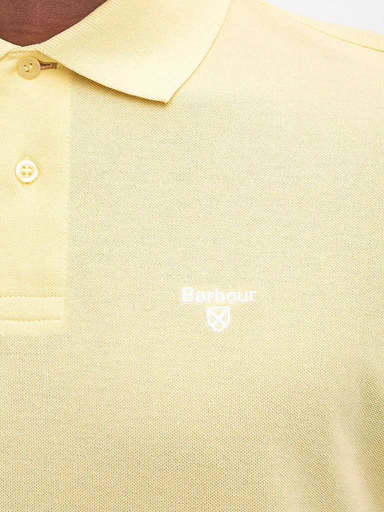 BARBOUR Poloshirt gelb