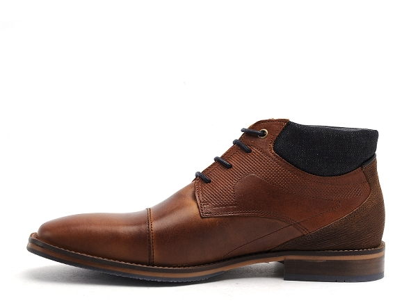 Bullboxer boots bottine homme 681k51009e marron