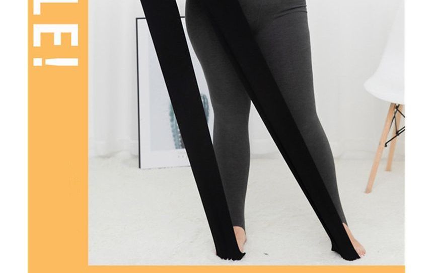 uliaque - Plus Size Effen Leggings / Stijgbeugels