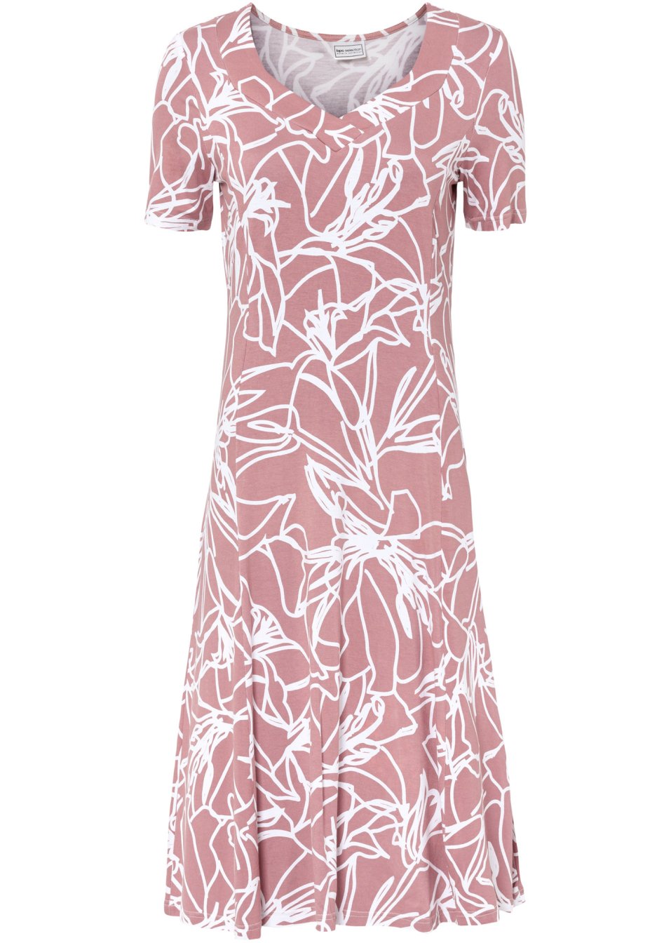 Robe en jersey imprimé