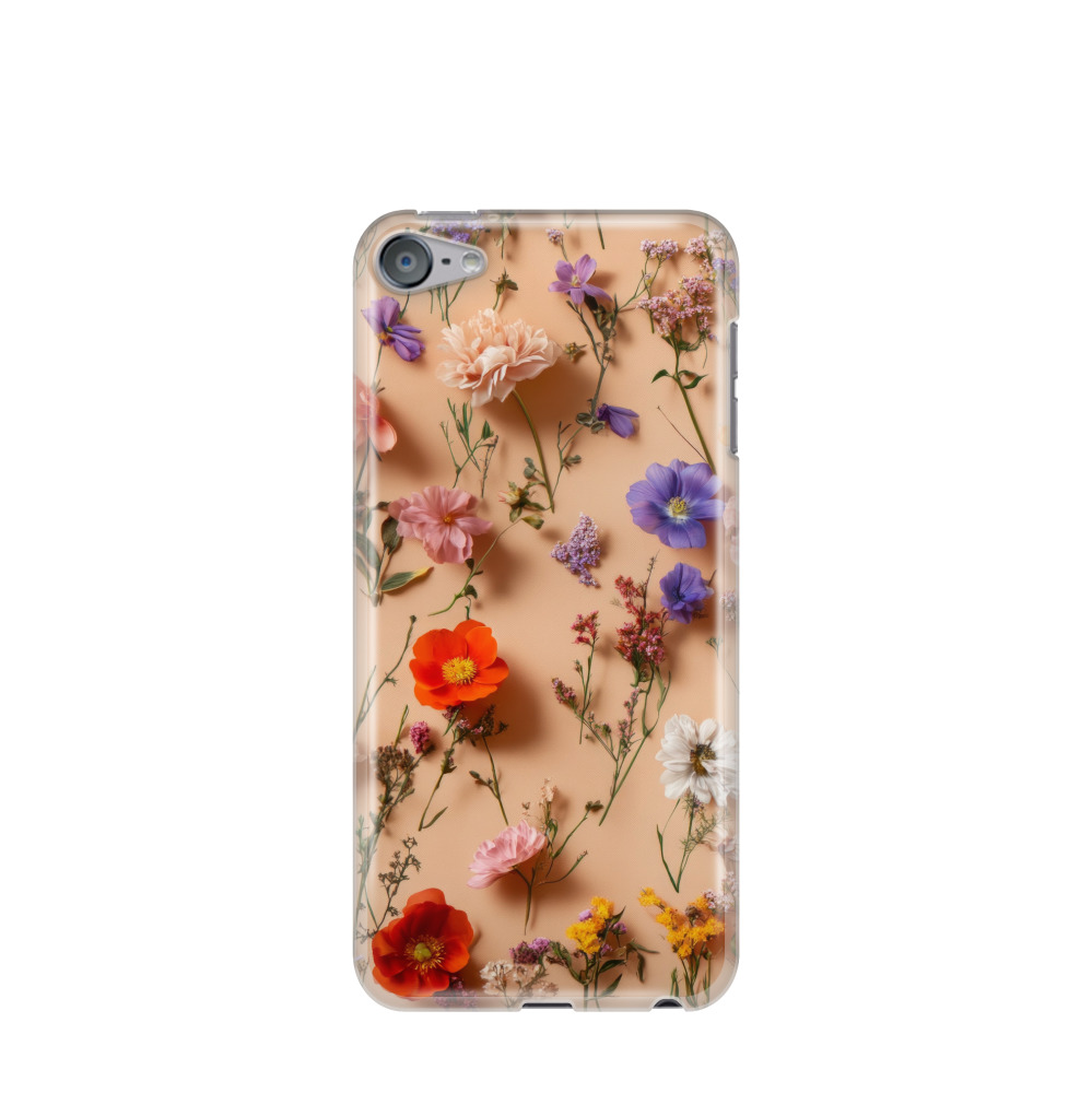 iPod Touch 7G Gummi Hülle Blumenzauber - Versch. Farben