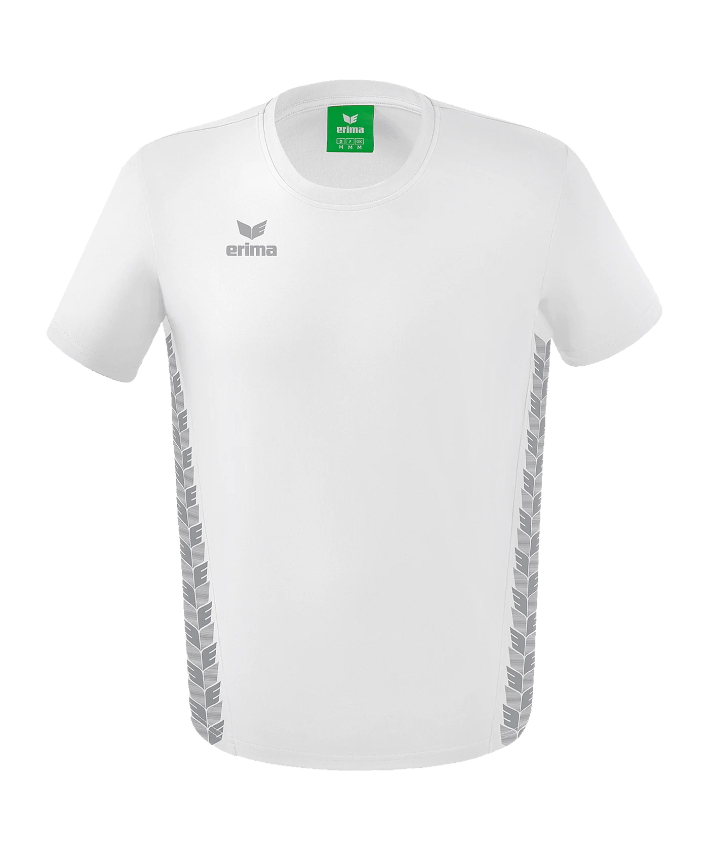 Erima Team Essential T-Shirt Kids Weiss Grau