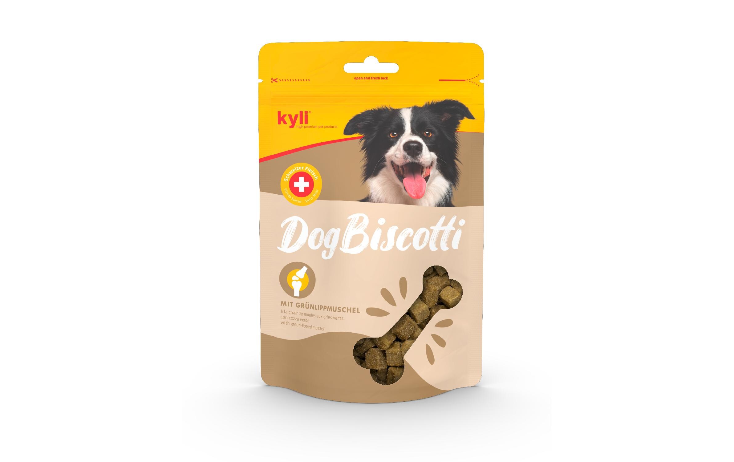 Leckerli DogBiscotti mit Grünlippmuschel, 200 gErgänzungsfuttermittel für Hunde