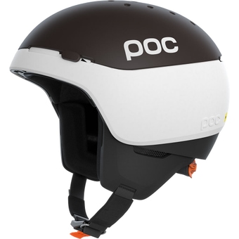 POC Meninx Rs MIPS Helm Hydrogen White / Axinite Brown Matt