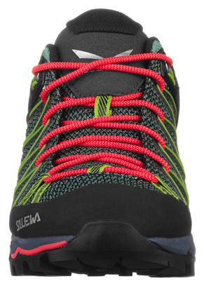 Chaussures de Randonnée Femme Salewa Mountain Trainer Lite Gore-Tex Vert/Corail