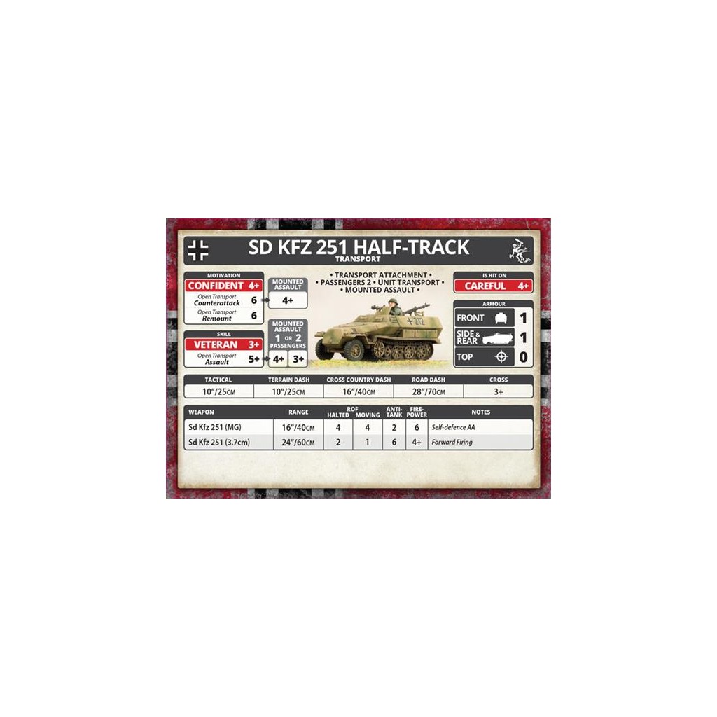 Flames of War - SdKfz 251 Transport