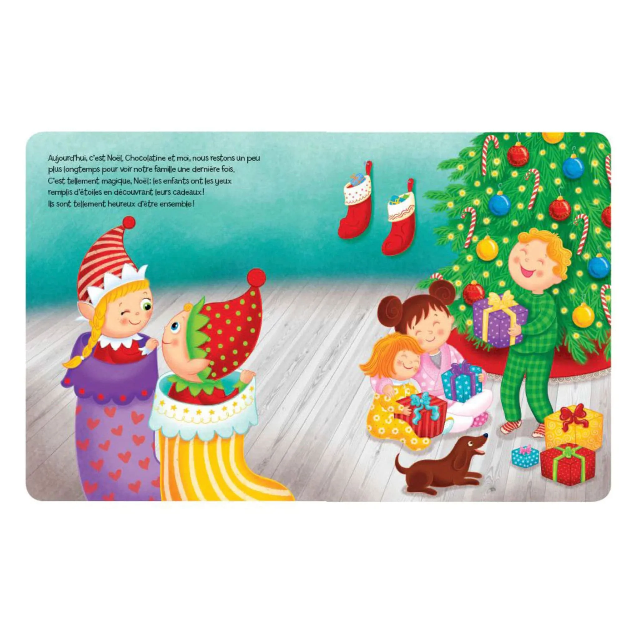 Pomango Choco et Chocolatine, les lutins de Noël : 3 histoires