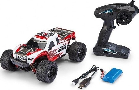 Revell Control - X-Treme Cross Storm Fjernstyret Monster Truck - 1:18 - Rød Hvid - 24830