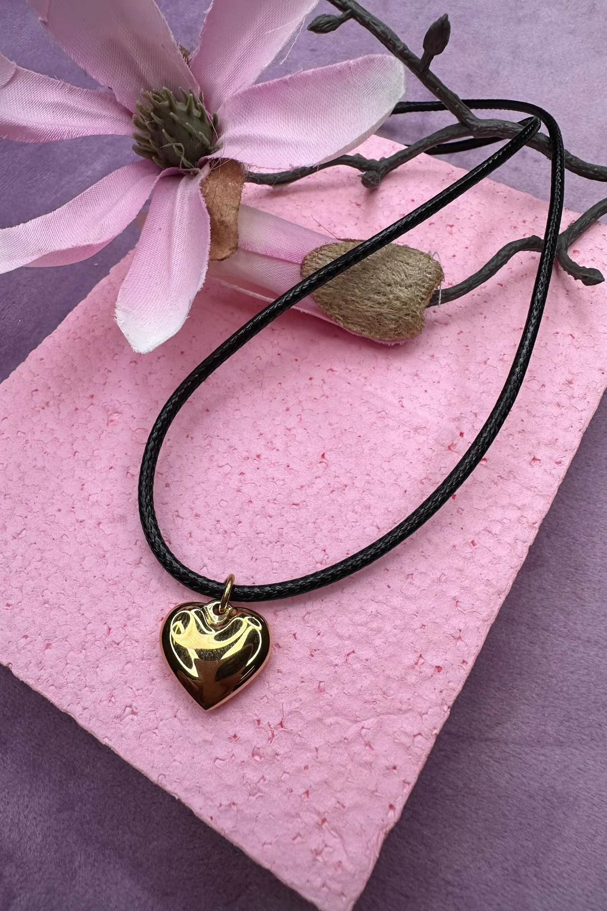 Mellow Moon Heart & Leather