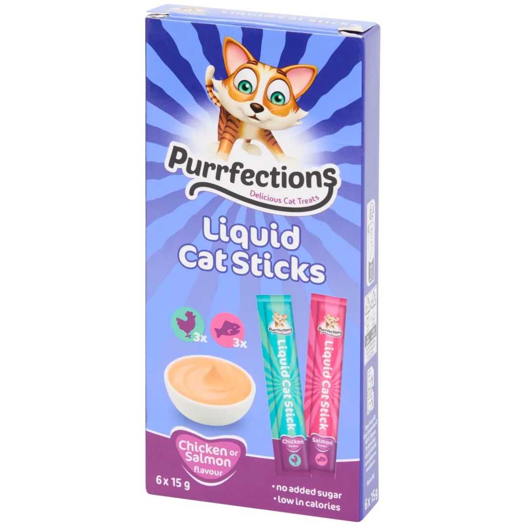 Vloeibare kattensnacks 6 x 15 gram