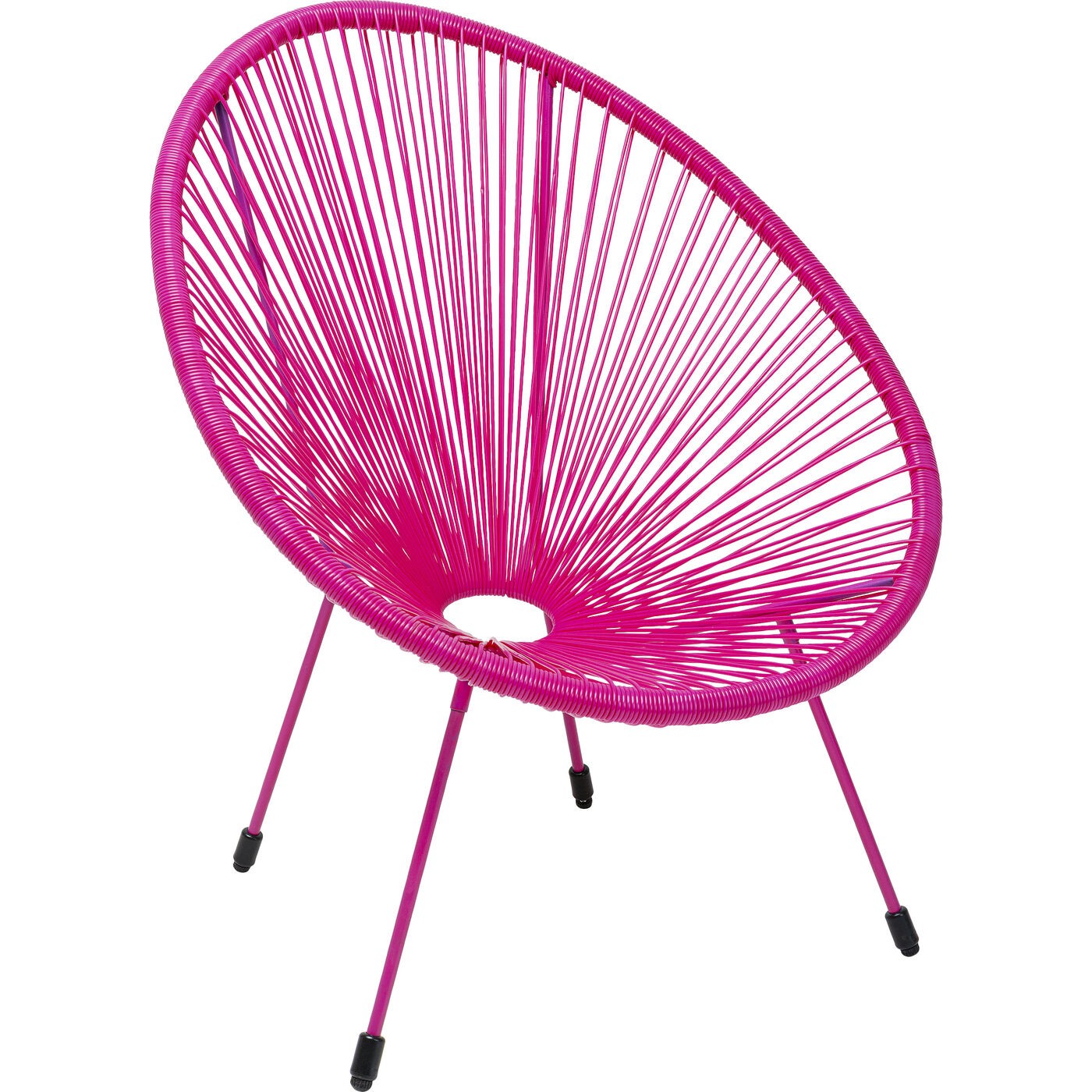 Kare Design Acapulco Mono Tuinfauteuil - roze
