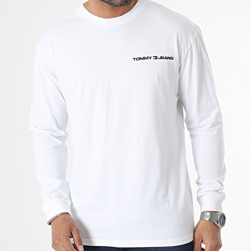 Tee Shirt Manches Longues Classic Linear 6879 Blanc