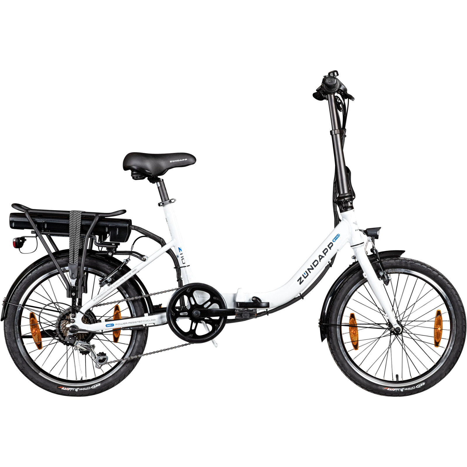 Zündapp Elektro-Klapprad Z110 - weiß - 20''