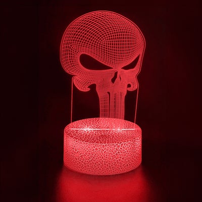 Powerpal 3D-Nattlampe, Monsterskalle