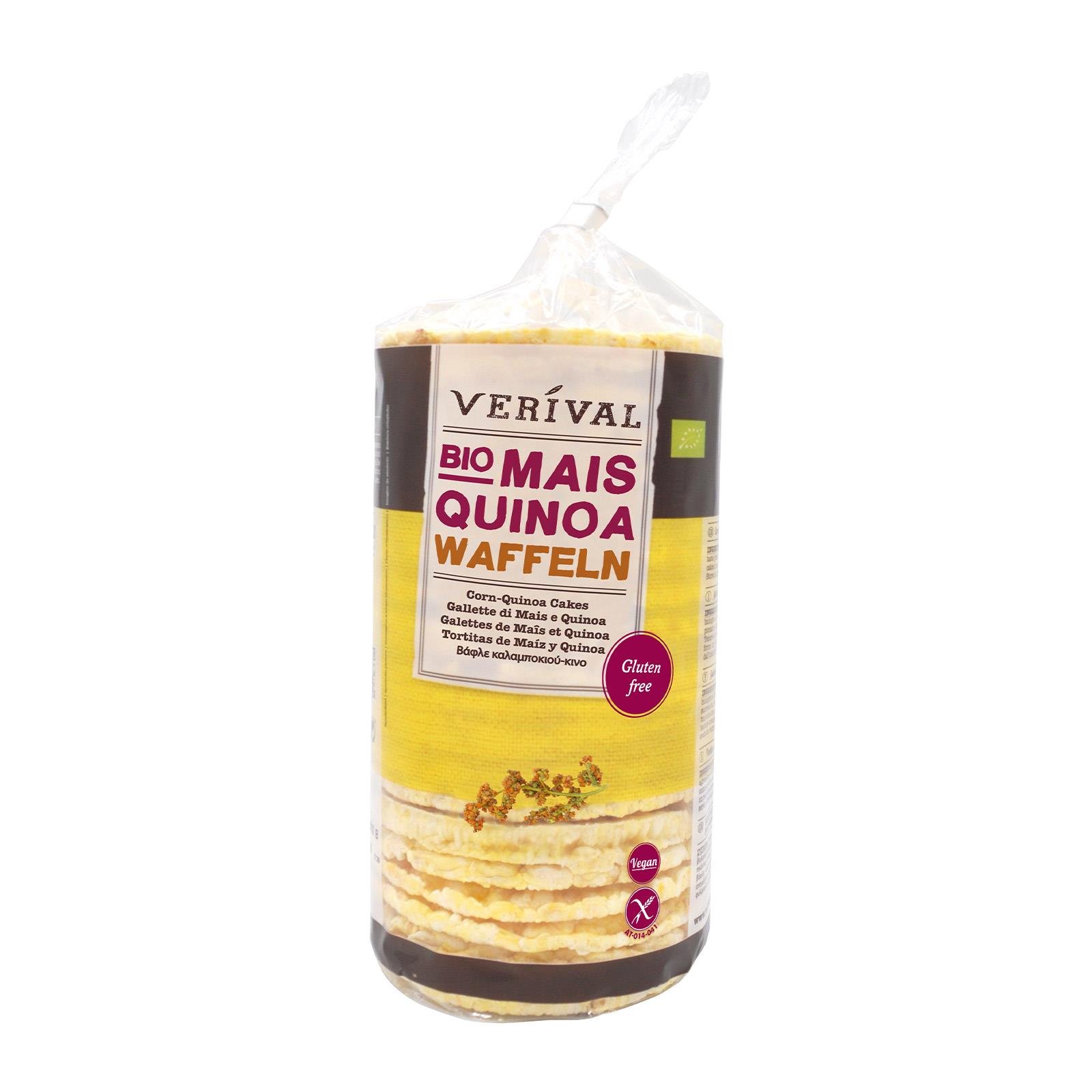 Verival Mais-Quinoa Waffeln