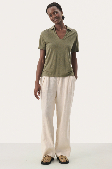 Part Two groene dames t-shirt