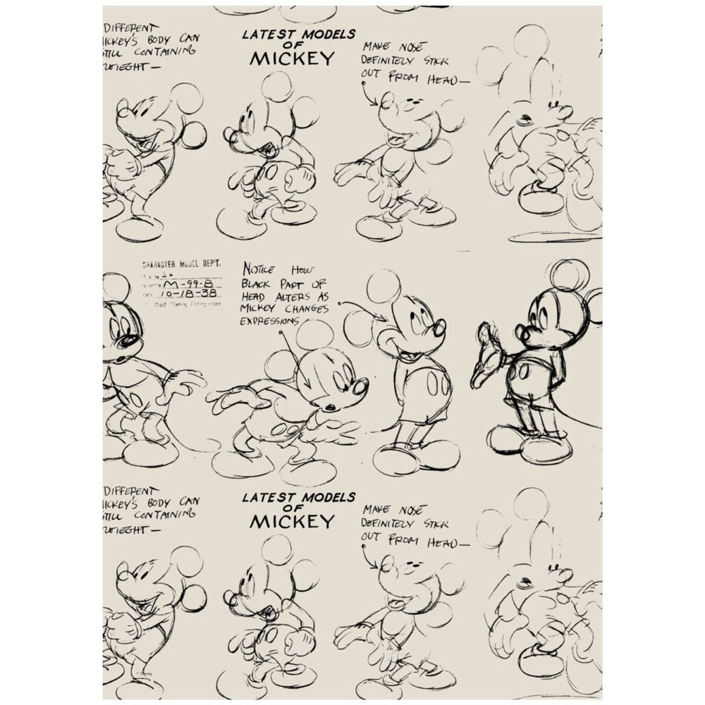 Køb Poster & Frame Disney - Latest Models Of Mickey
