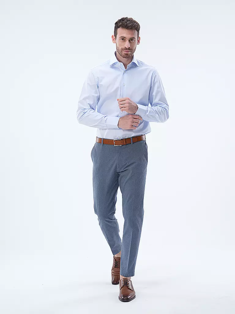 VAN LAACK Hemd Tailor Fit  hellblau