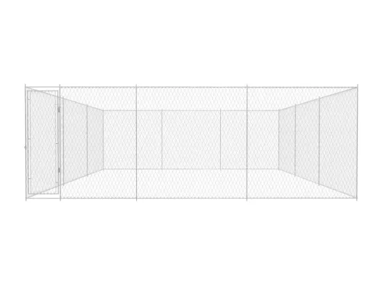 Chenil extérieur cage enclos 570 x 570 x 185 cm 02_0000474