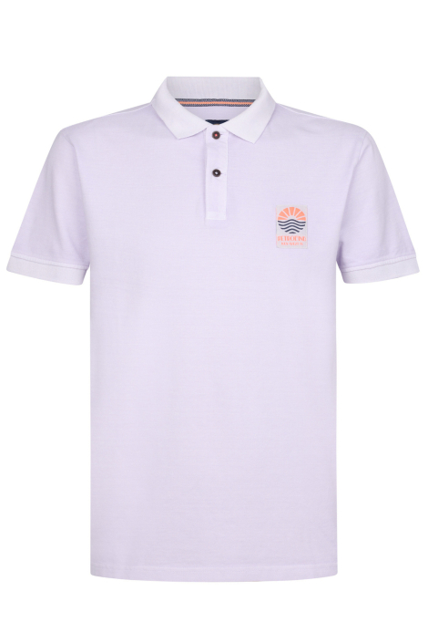 Petrol Industries paarse heren polo