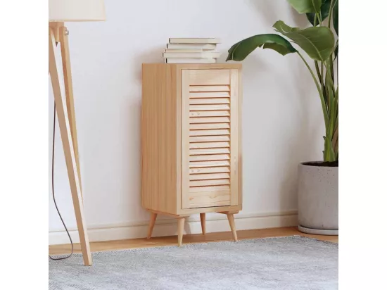 Porte d'armoire à persiennes 61,5x29,5 cm bois de pin massif