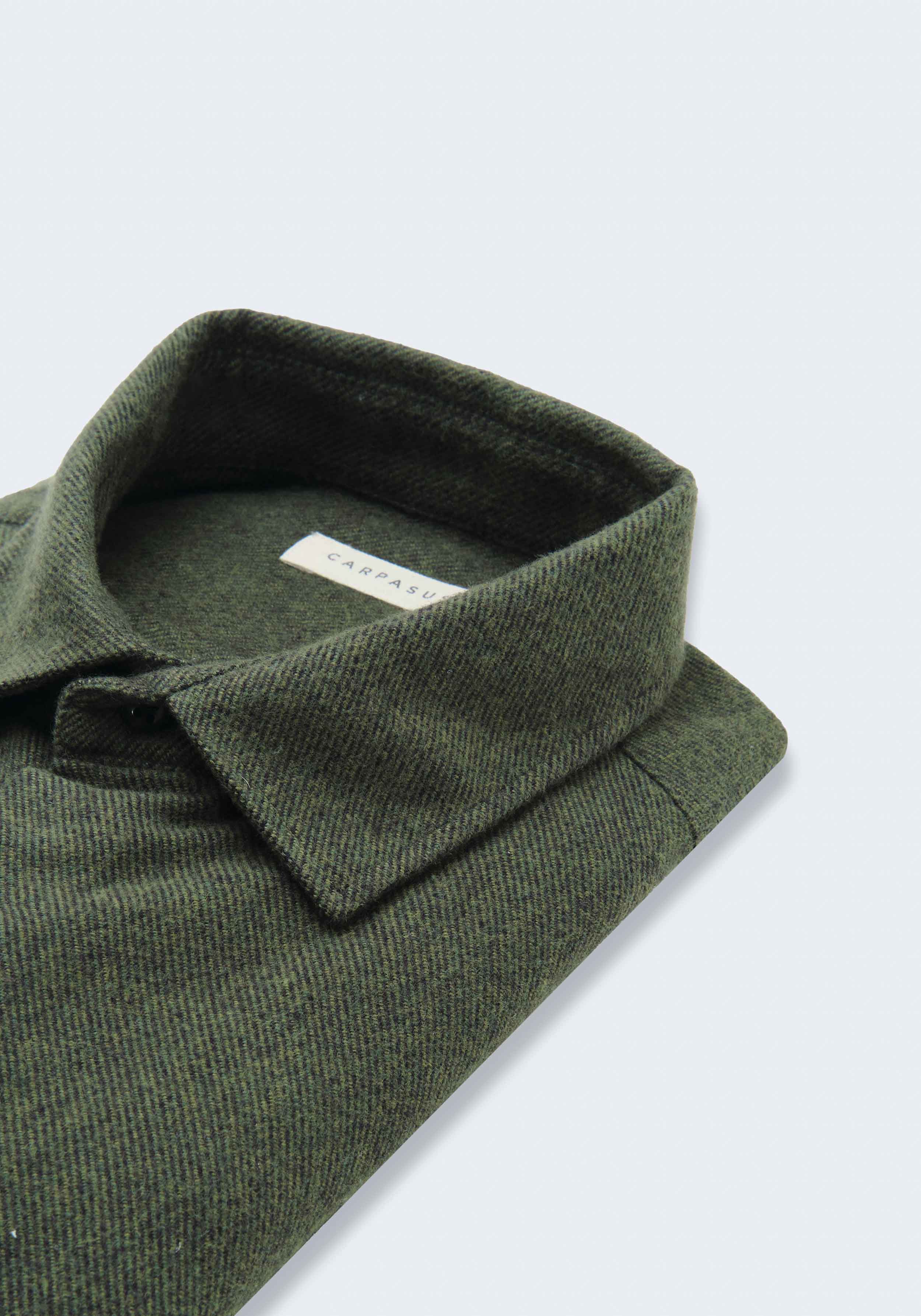 Carpasus Flanell-Hemd Floco Moss