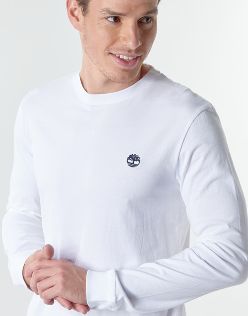 Timberland - LS DUNSTAN RIVER TEE - Blanc