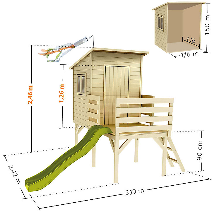 Cabane pour enfant Soulet Portland