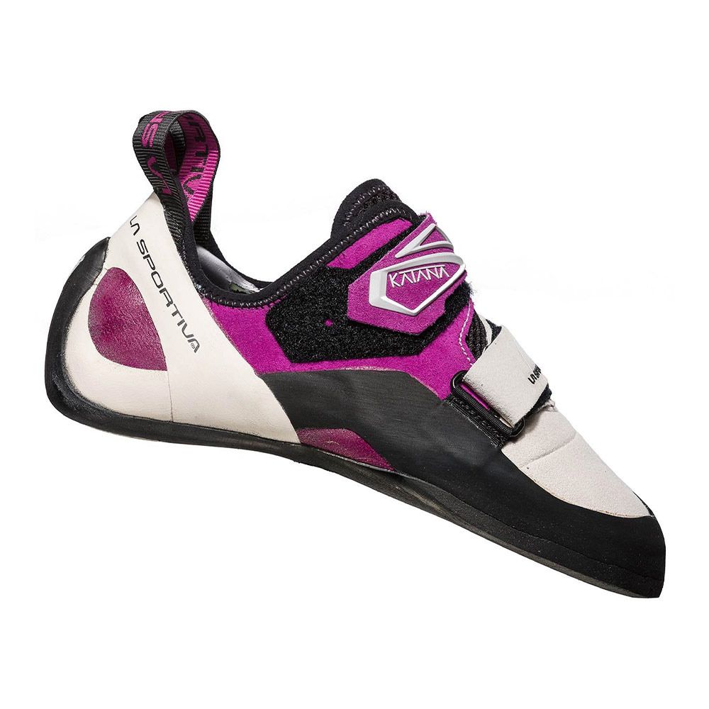 La Sportiva KATANA - Chaussons escalade Femme white/purple