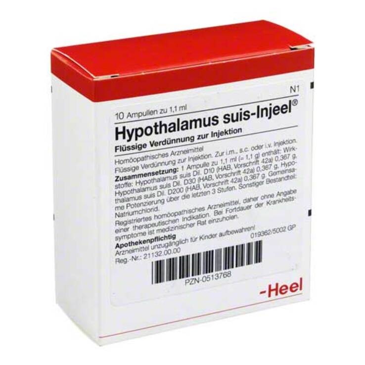 Hypothalamus suis Injeel Ampullen, 10 St