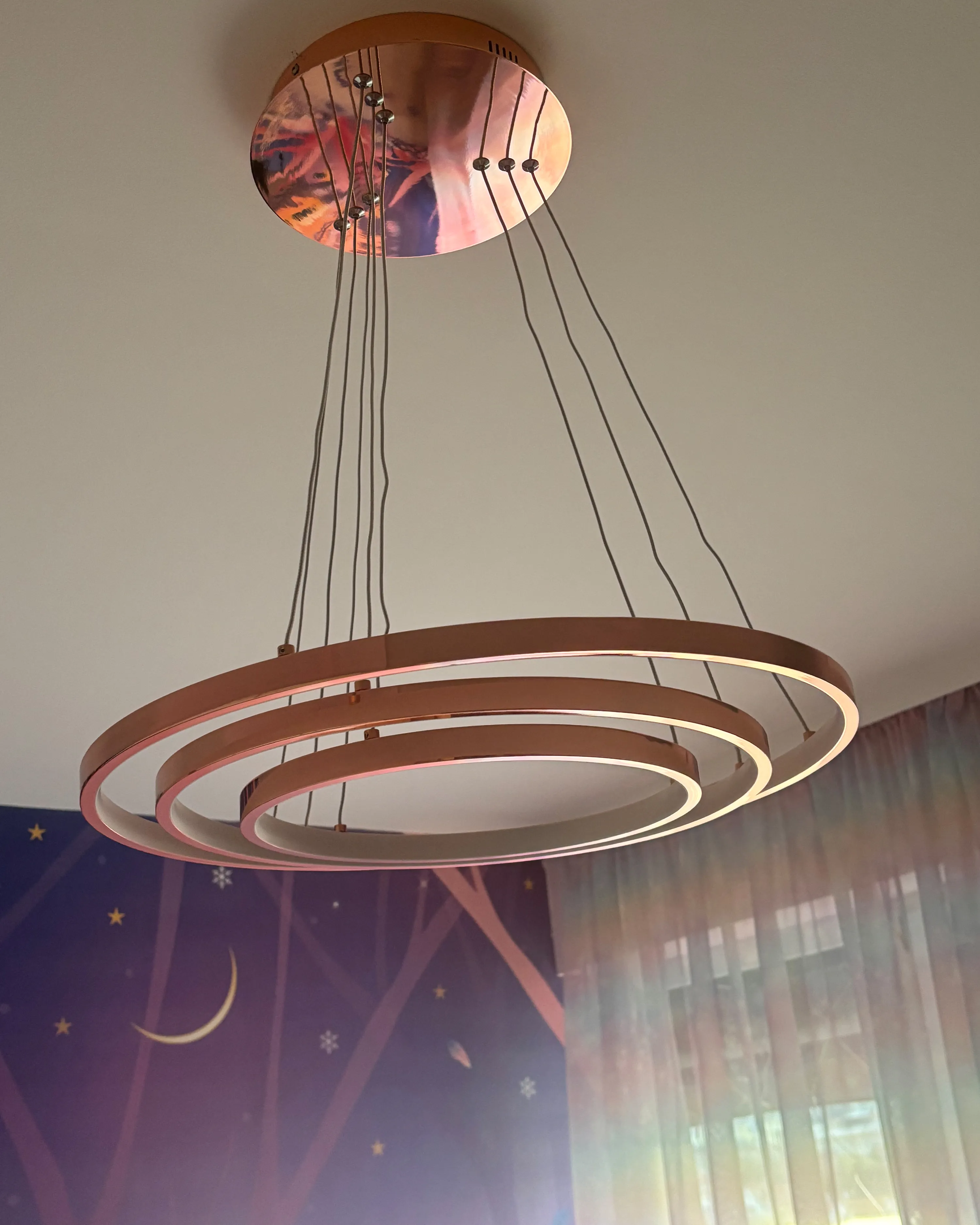 LED hanglamp ATREK Metaal Roségoud
