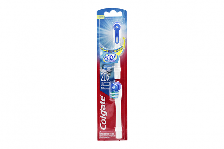 2 têtes de rechange brosse à dents 360°