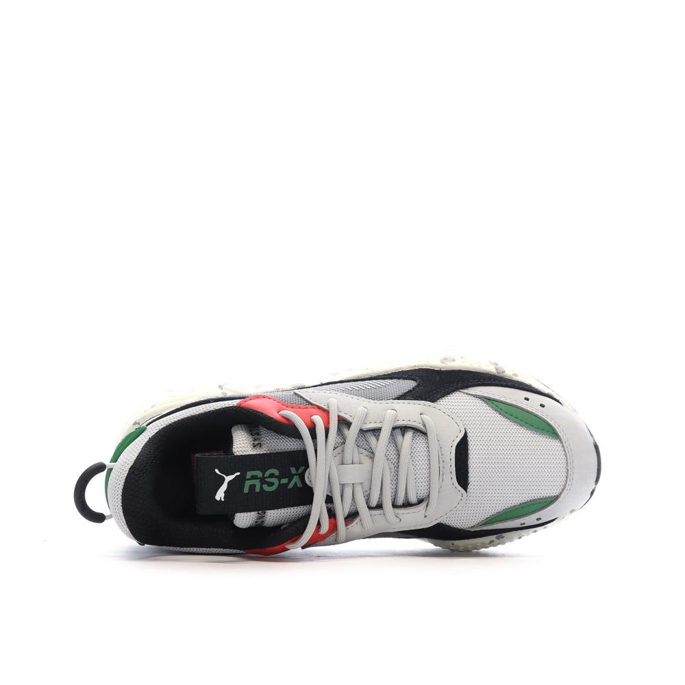 Puma Baskets Grises/Rouges Garçon Puma Street